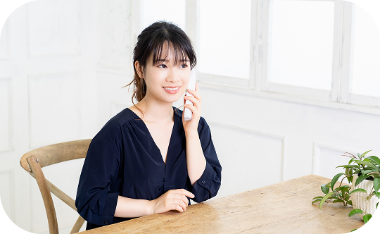 問い合わせの様子