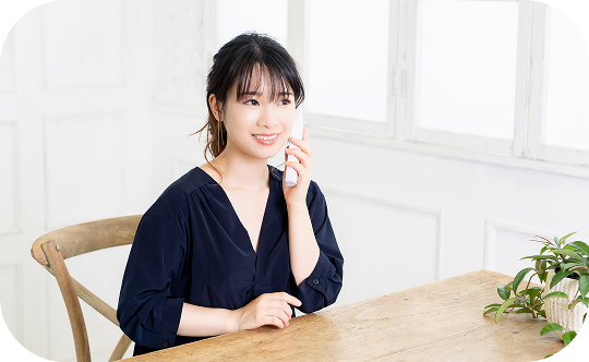 問い合わせの様子